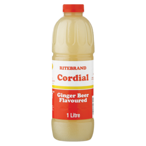 Ritebrand Ginger Beer Flavoured Concentrated Cordial 1L
