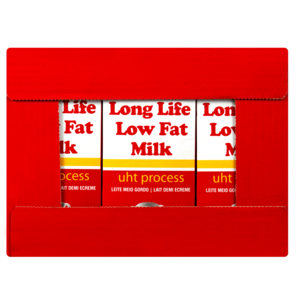 Ritebrand Long Life Low Fat Milk 6 x 1L