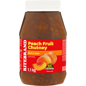Ritebrand Peach Fruit Chutney 1.1kg