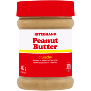 Ritebrand Crunchy Peanut Butter 400g