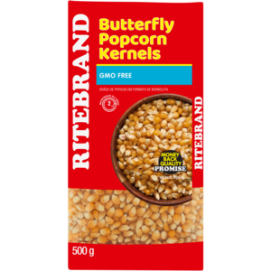 Ritebrand Butterfly Popcorn Kernels 500g