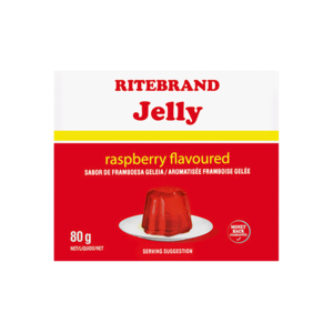 Ritebrand Raspberry Flavoured Instant Jelly 80g
