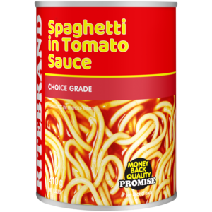 Ritebrand Spaghetti in Tomato Sauce 410g