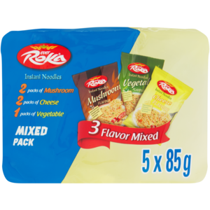 Roka Assorted Instant Noodles 5 x 85g