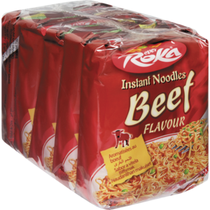 Roka Beef Flavoured Instant Noodles 5 x 85g