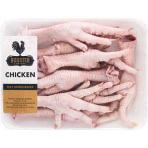 Rooster Company Frozen Loose Chicken Feet Per kg