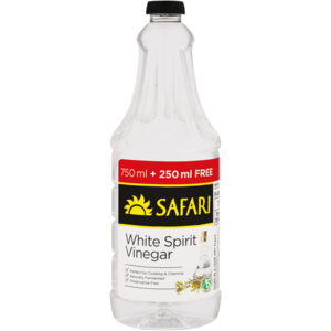 SAFARI White Spirit Vinegar 750ml + 250ml