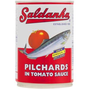 Saldanha Pilchards in Tomato Sauce 400g