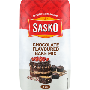 SASKO Chocolate Flavoured Bake Mix 1kg