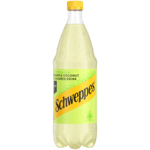 Schweppes Pineapple Coconut Flavoured Premium Drink 1L