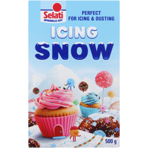 Selati Icing Snow Refined Icing Sugar 500g