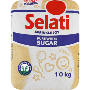 Selati Pure White Sugar 10kg