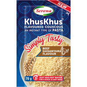 Serena Beef Shisanyama Flavour KhusKhus 70g