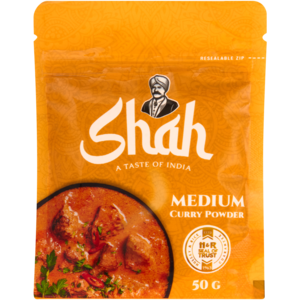 Shah Medium Curry Powder 50g