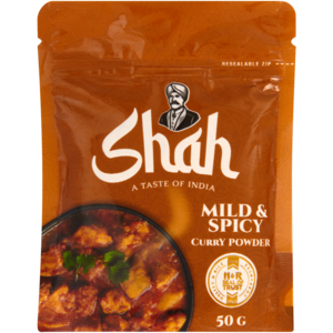 Shah Mild & Spicy Curry Powder 50g