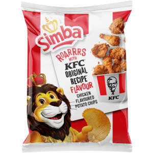 Simba KFC Original Recipe Chicken Flavoured Potato Chips 36g