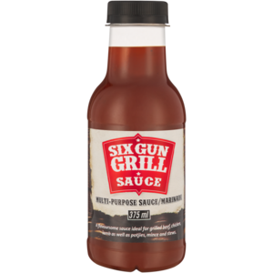 Six Gun Grill BBQ Sauce 375ml