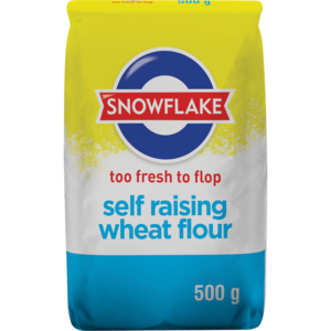 Snowflake Self Raising Wheat Flour 500g