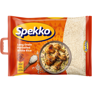 Spekko Long Grain Parboiled White Rice 10kg