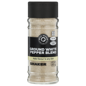 Spice Season Ground White Pepper Blend Shaker 60g