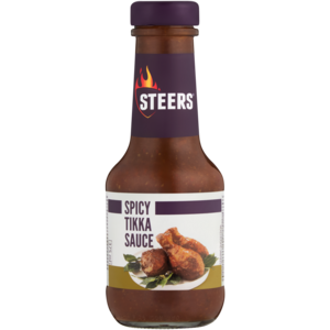 Steers Spicy Tikka Sauce 375ml