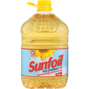 Sunfoil Pure Sunflower Seed Oil 5L