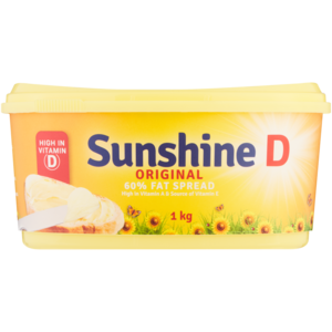 Sunshine D Original 60% Fat Spread 1kg