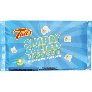 Tait's Salted Popcorn 91g