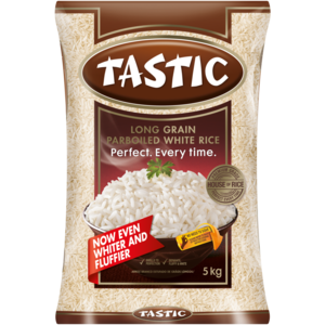 Tastic Long Grain Parboiled Rice 5kg