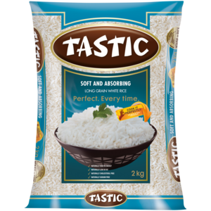 Tastic Long Grain White Rice 2kg