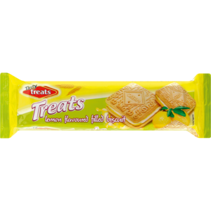 Tasty Treats Lemon Filled Biscuits 80g
