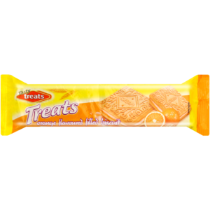 Tasty Treats Orange Flavoured Biscuits 80g