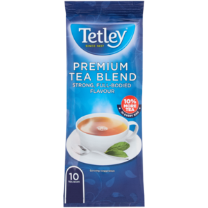 Tetley Premium Tea Blend Tea Bags 10 Pack
