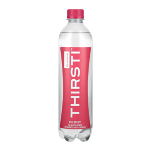 Thirsti Sparkling Berry Flavoured Drink 500ml