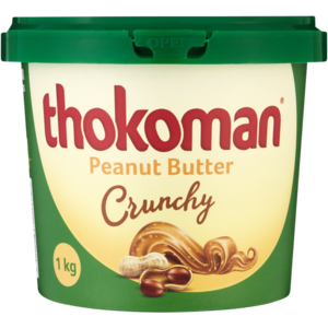 Thokoman Crunchy Peanut Butter 1kg