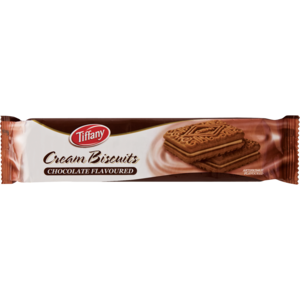 Tiffany Chocolate Flavoured Cream Biscuits 90g