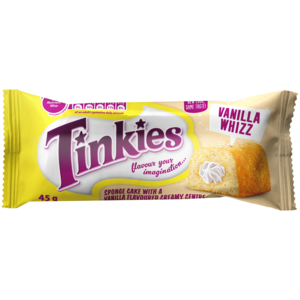 Tinkies Vanilla Whiz Sponge Cake 45g