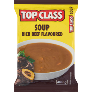 Top Class Rich Beef Flavoured Soup 400g