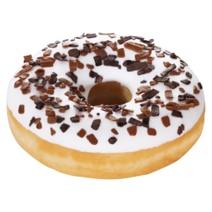 Topping Vanilla Flavoured Doughnut