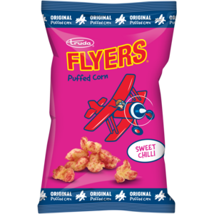 Truda Flyers Sweet Chilli Puffed Corn 100g