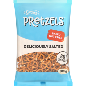 Truda Pretzels Deliciously Salted Baked Snack 200g
