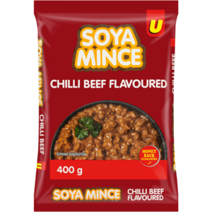 Ubrand Chilli Beef Flavoured Soya Mince 400g