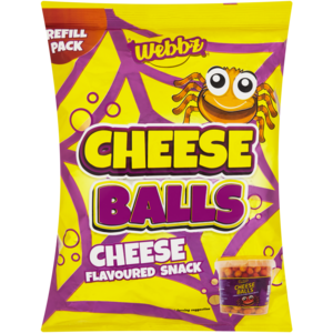 Webbz Cheese Balls 100g