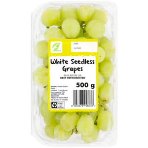 Best Buy White Seedless Grapes 500g