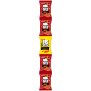 Willards Big Korn Bites Tomato Flavoured Maize Chips 5 x 25g